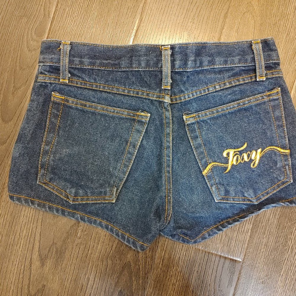 Foxy jean short shorts hot pants Stone Denim brand